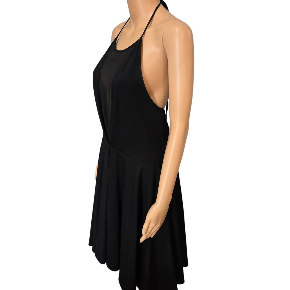 Gianni Bini black halter dress Size XL - Picture 2 of 6